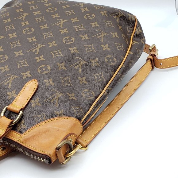 100% Authentic Louis Vuitton Odeon GM Monogram Canvas Brown Crossbody Bag - Picture 11 of 16